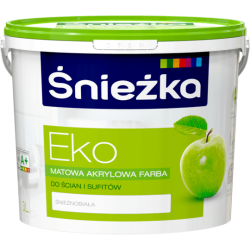 Eko-śnieżka Lux 3 L biała emulsja
